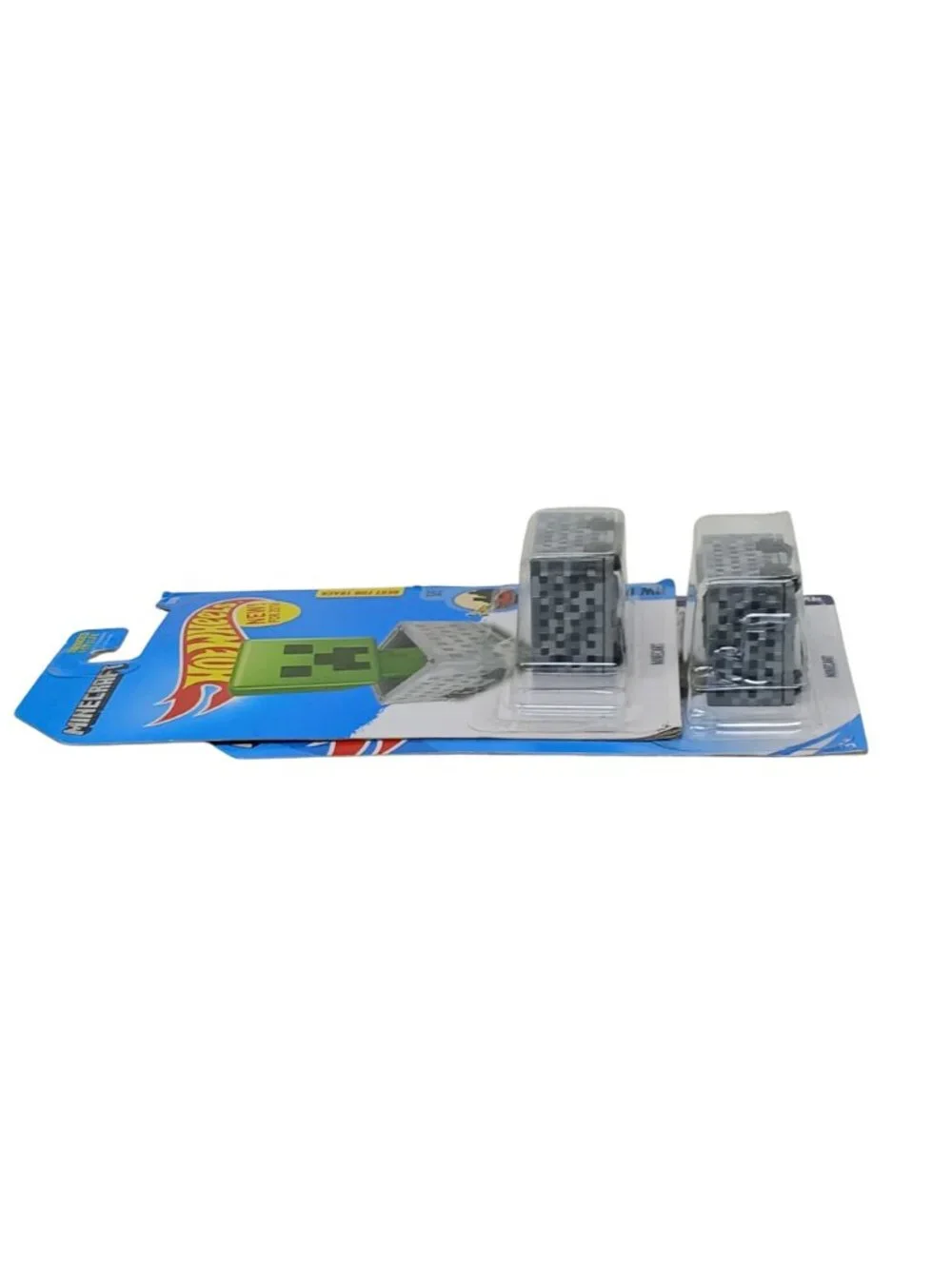 2 Hot Wheels Minecraft Minecart New For 2016 Screen Time Sealed #D-32